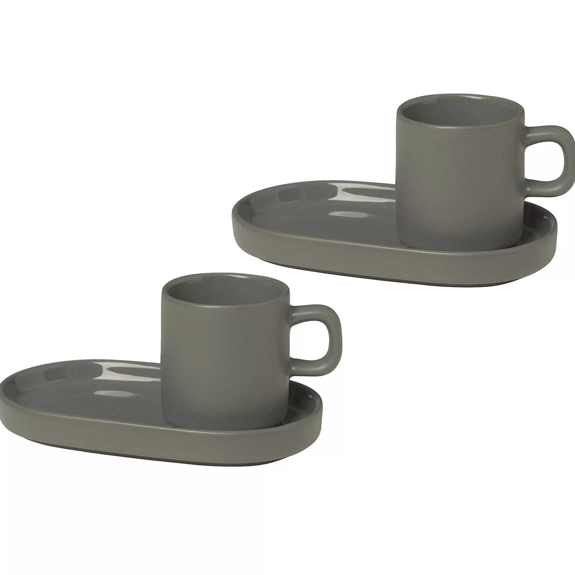 Blomus Gløggkopper*Pilar Espressokopp Med Fat 2-Stk.
