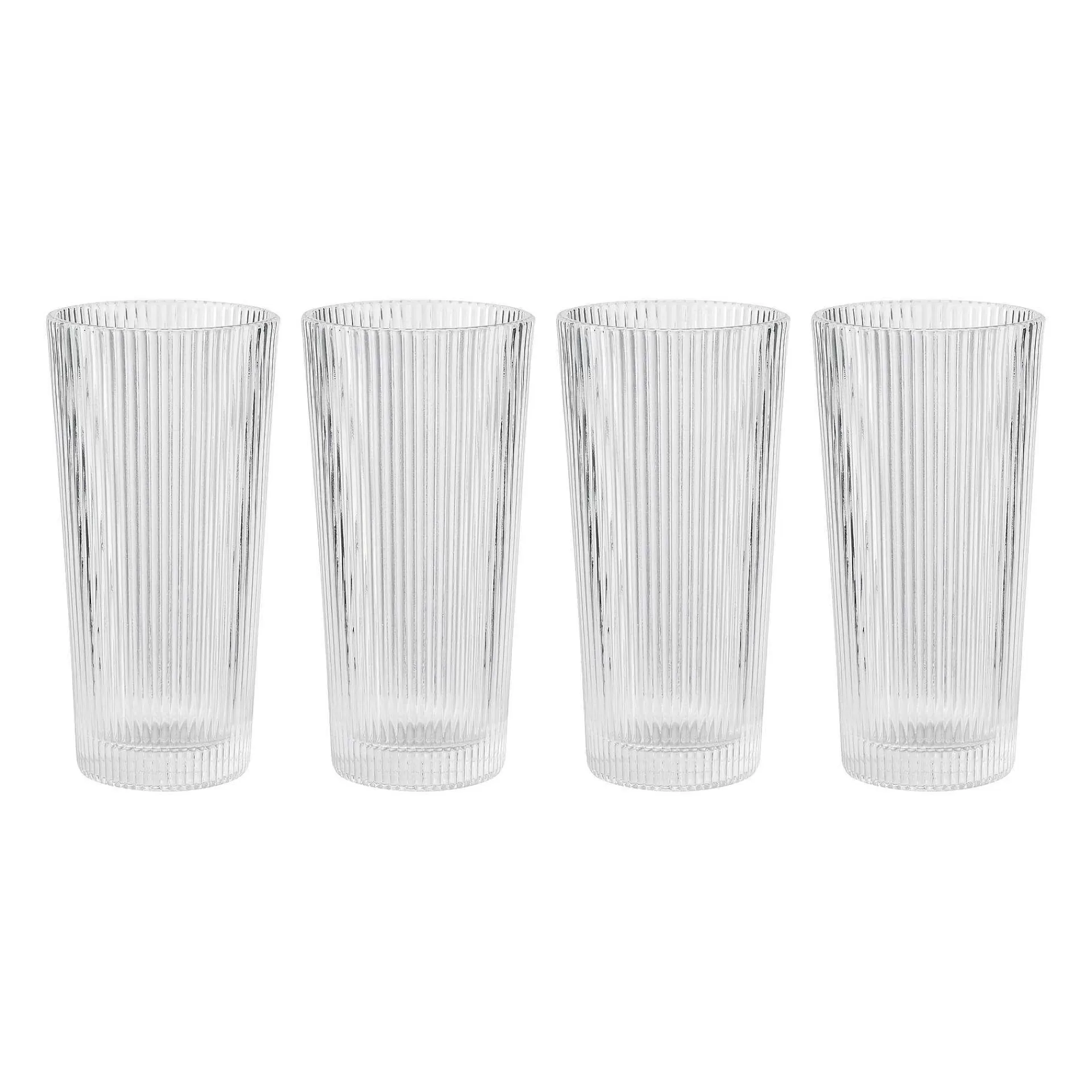 Stelton Highballglass & Longdrinkglass*Pilastro Longdrinkglass 30 Cl 4-Pakning