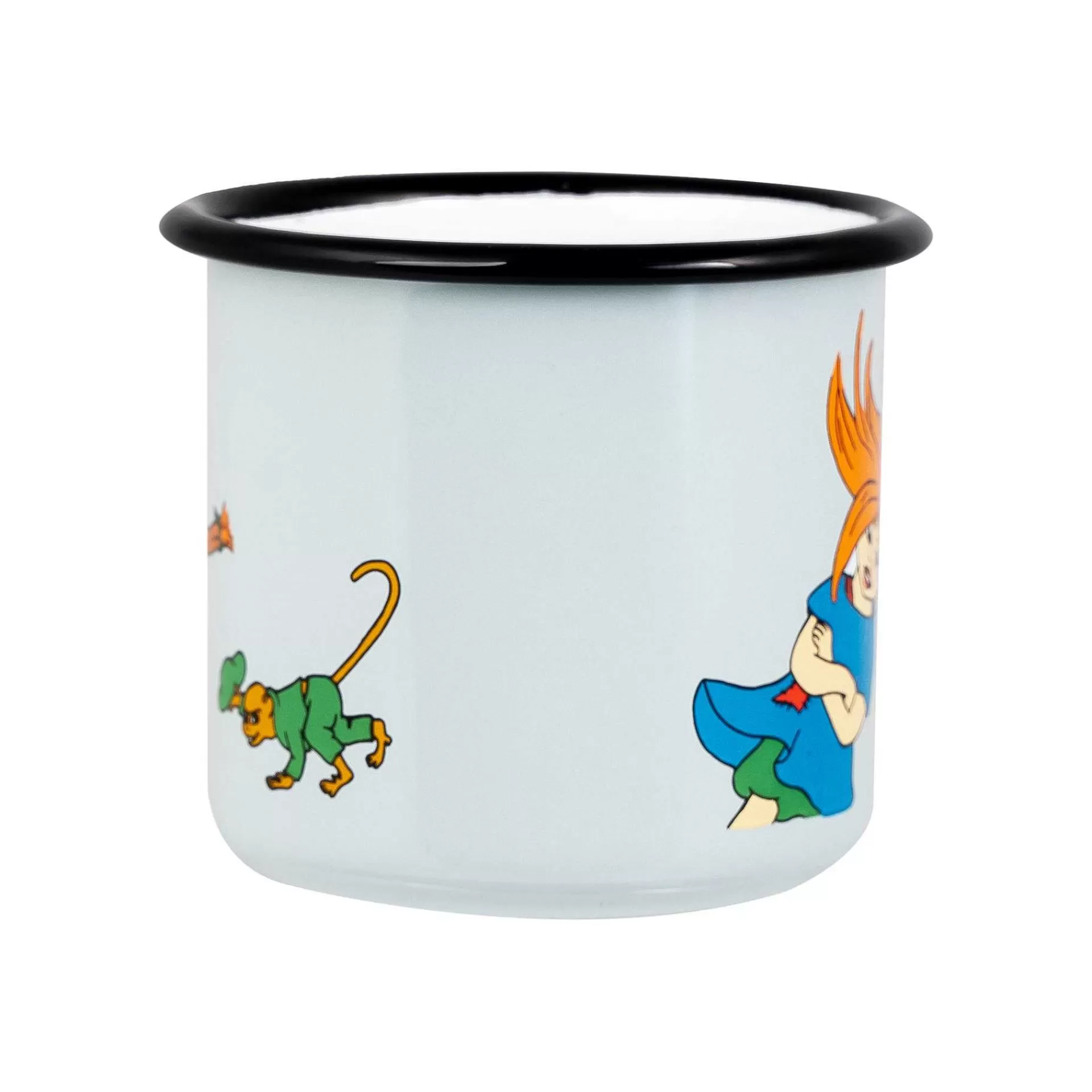Muurla Barneserviser*Pippi The Strongest Girl Emaljekopp 37 Cl