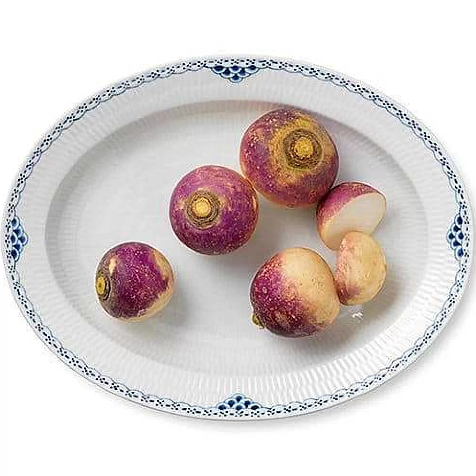Royal Copenhagen Serveringsfat*Princess Ovalt Fat