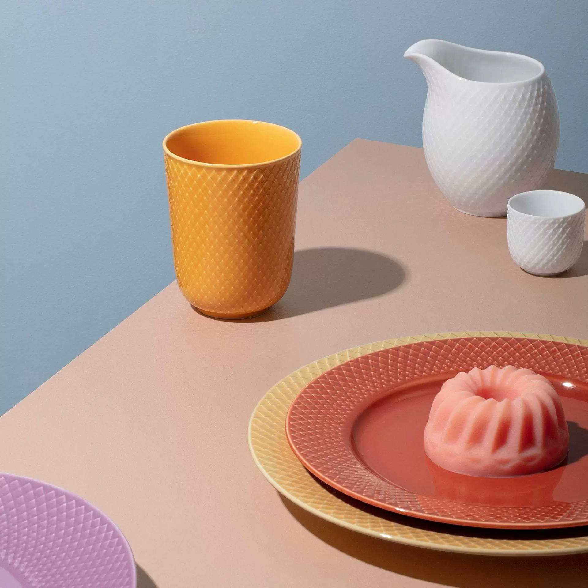 Lyngby Porcelæn Rhombe Flotemugge 39 Cl