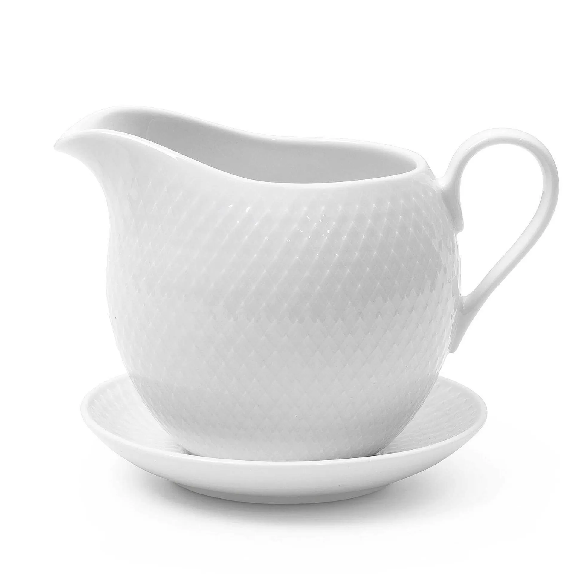 Lyngby Porcelæn Sausenebb & Sausekanner*Rhombe Sausmugge 67 Cl