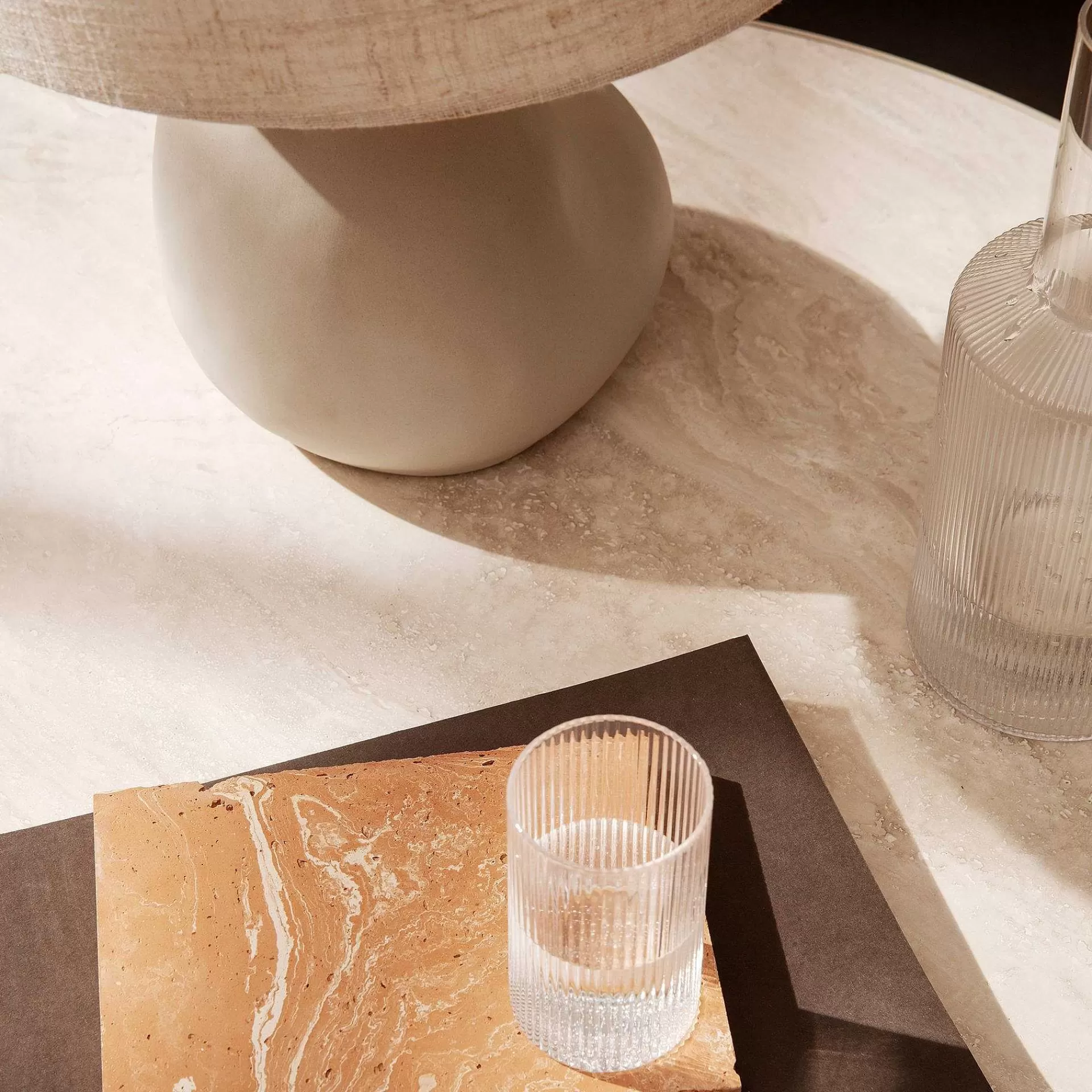 Ferm LIVING Vannglass*Ripple Verrines Serveringsglass 14 Cl 4-Stk.