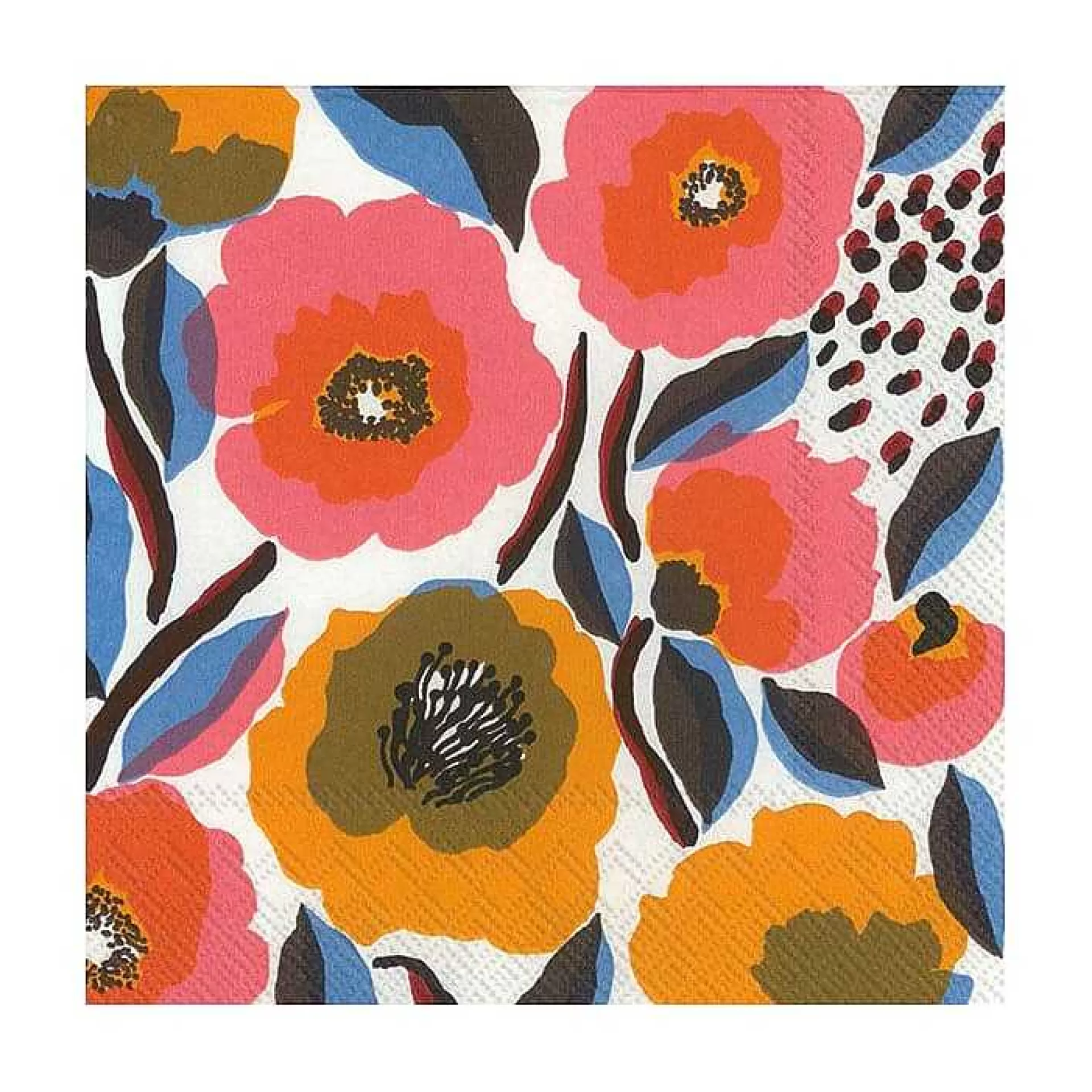 Marimekko Rosarium Serviett 33X33 Cm 20-Pakning