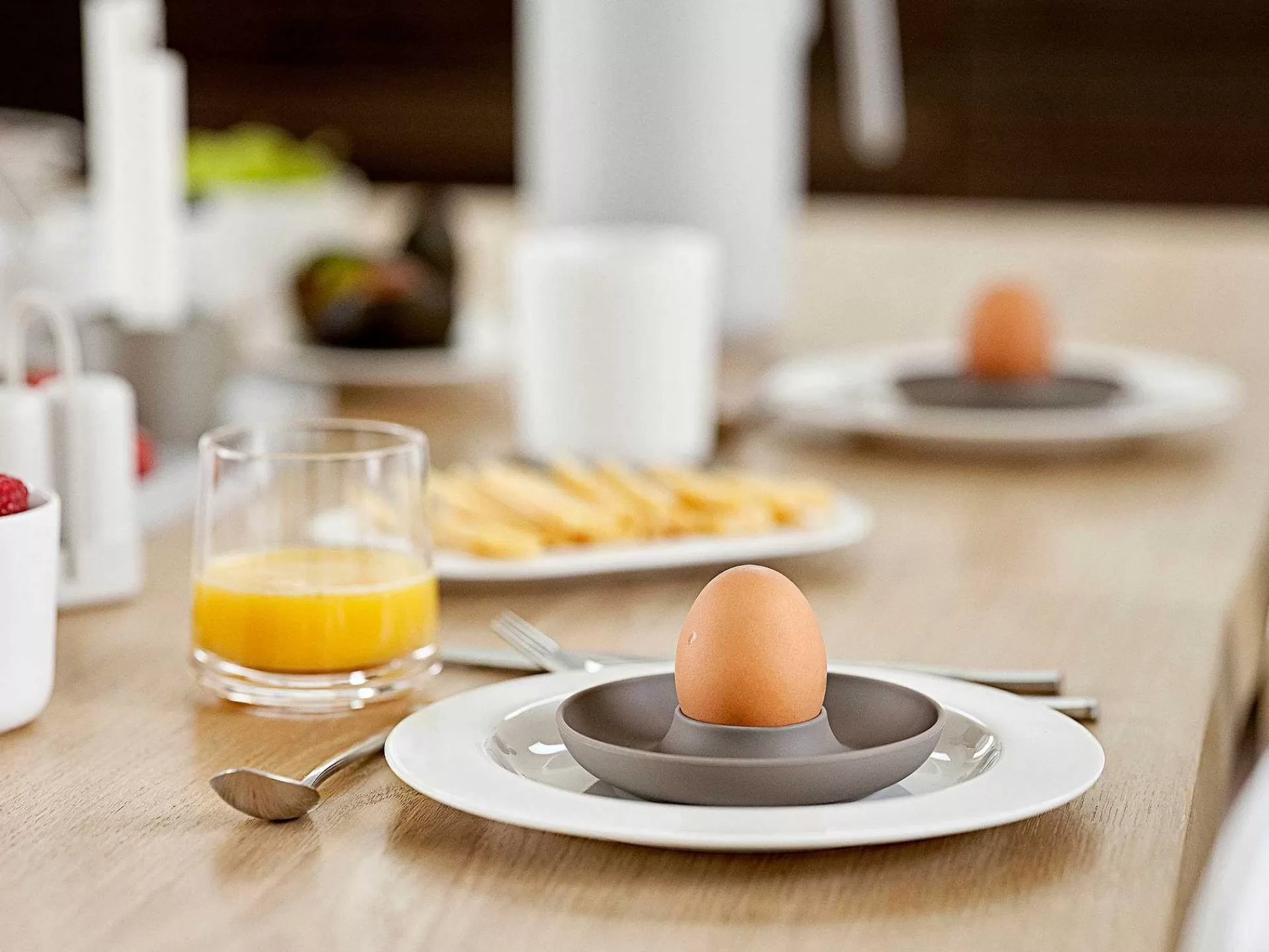 Zone Denmark Eggeglass*Singles Eggeglass Med Beholder