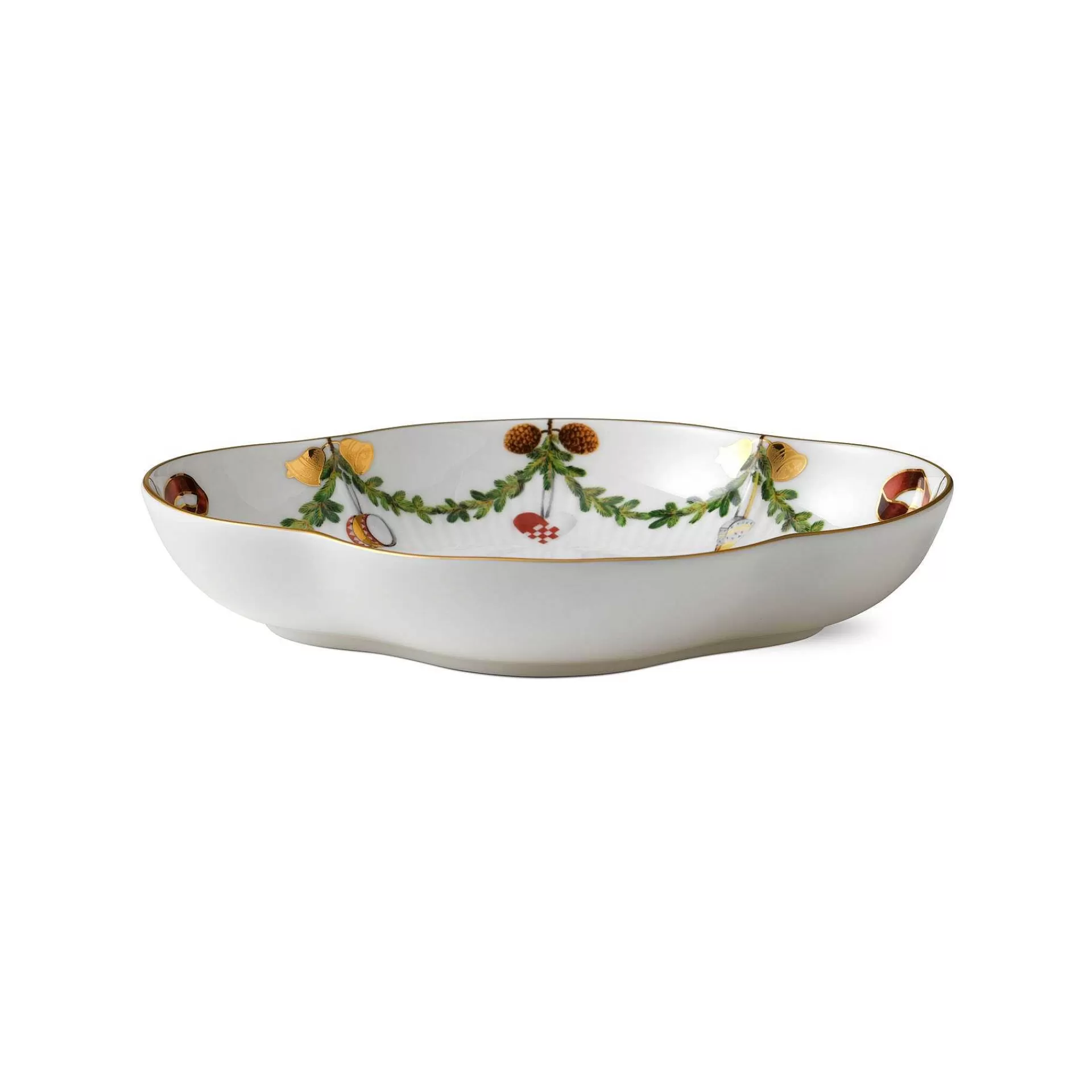 Royal Copenhagen Serveringsfat*Star Fluted Christmas Fat
