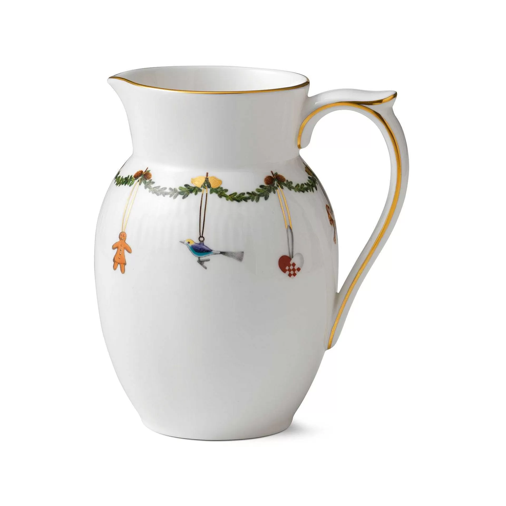 Royal Copenhagen Star Fluted Christmas Kanne