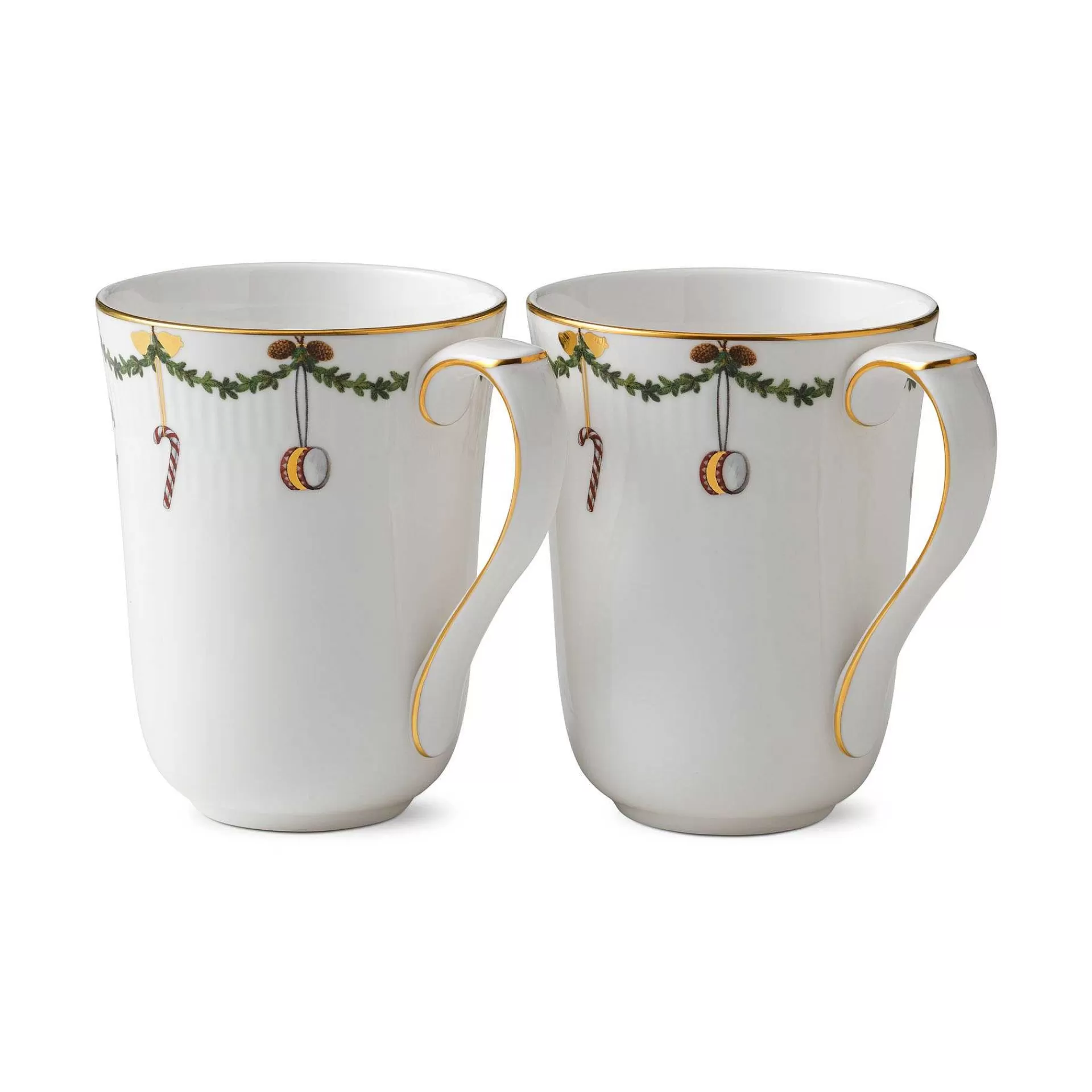 Royal Copenhagen Kaffekopper*Star Fluted Christmas Kopp 2 Stk