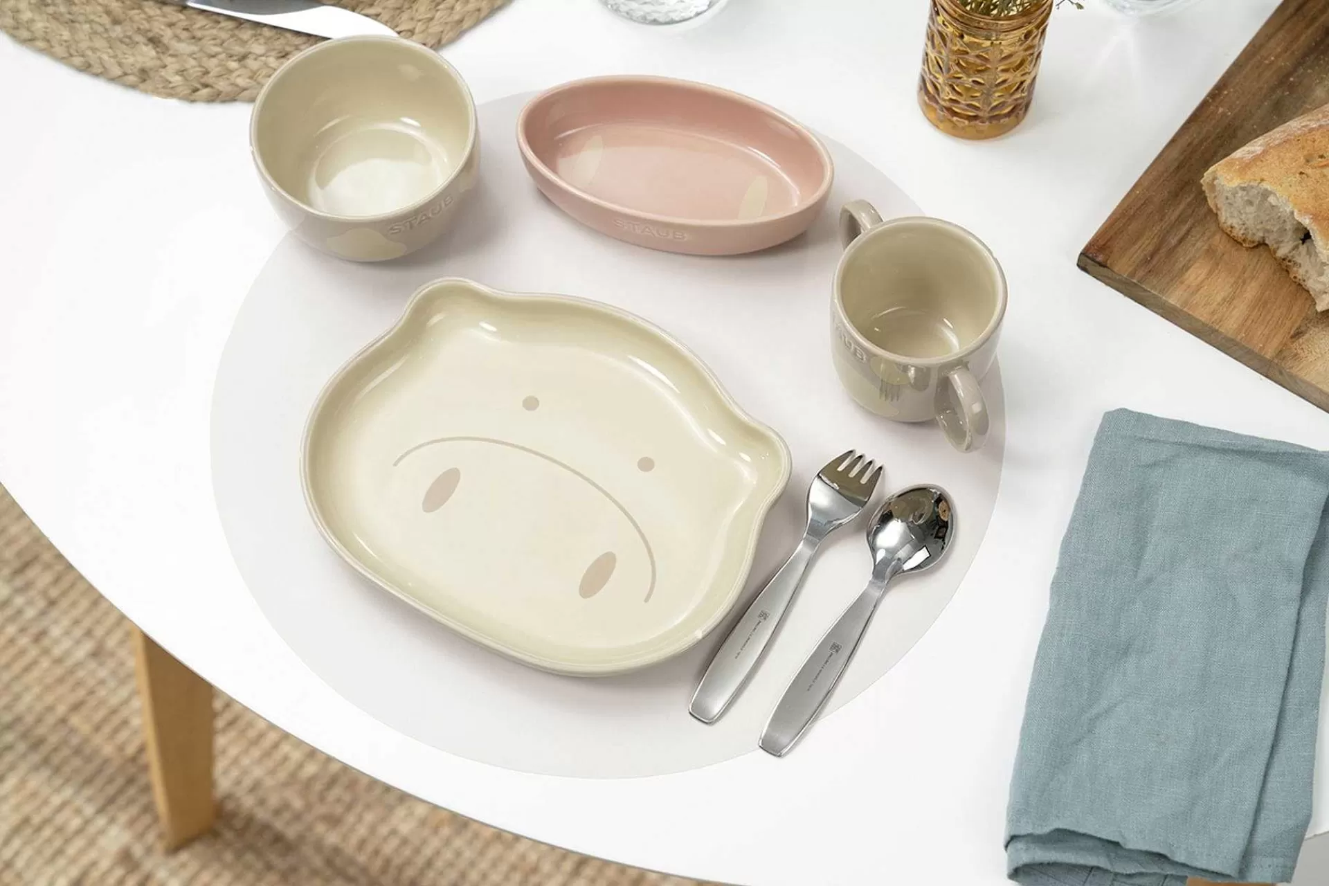 STAUB Barneserviser* Barneservise 4 Deler