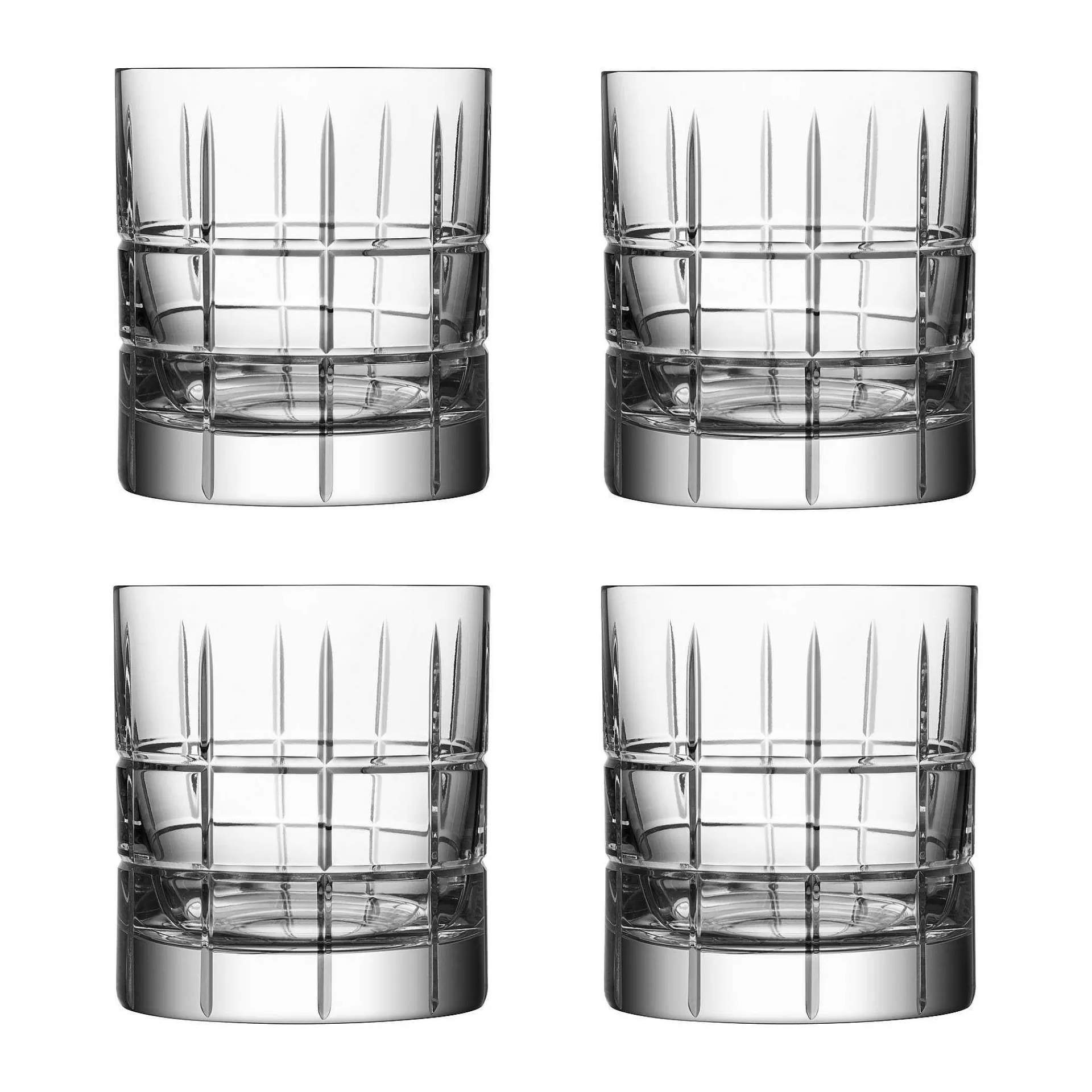 Orrefors Whiskyglass & Cognacglass*Street Old Fashioned Glass 27 Cl 4-Pakning