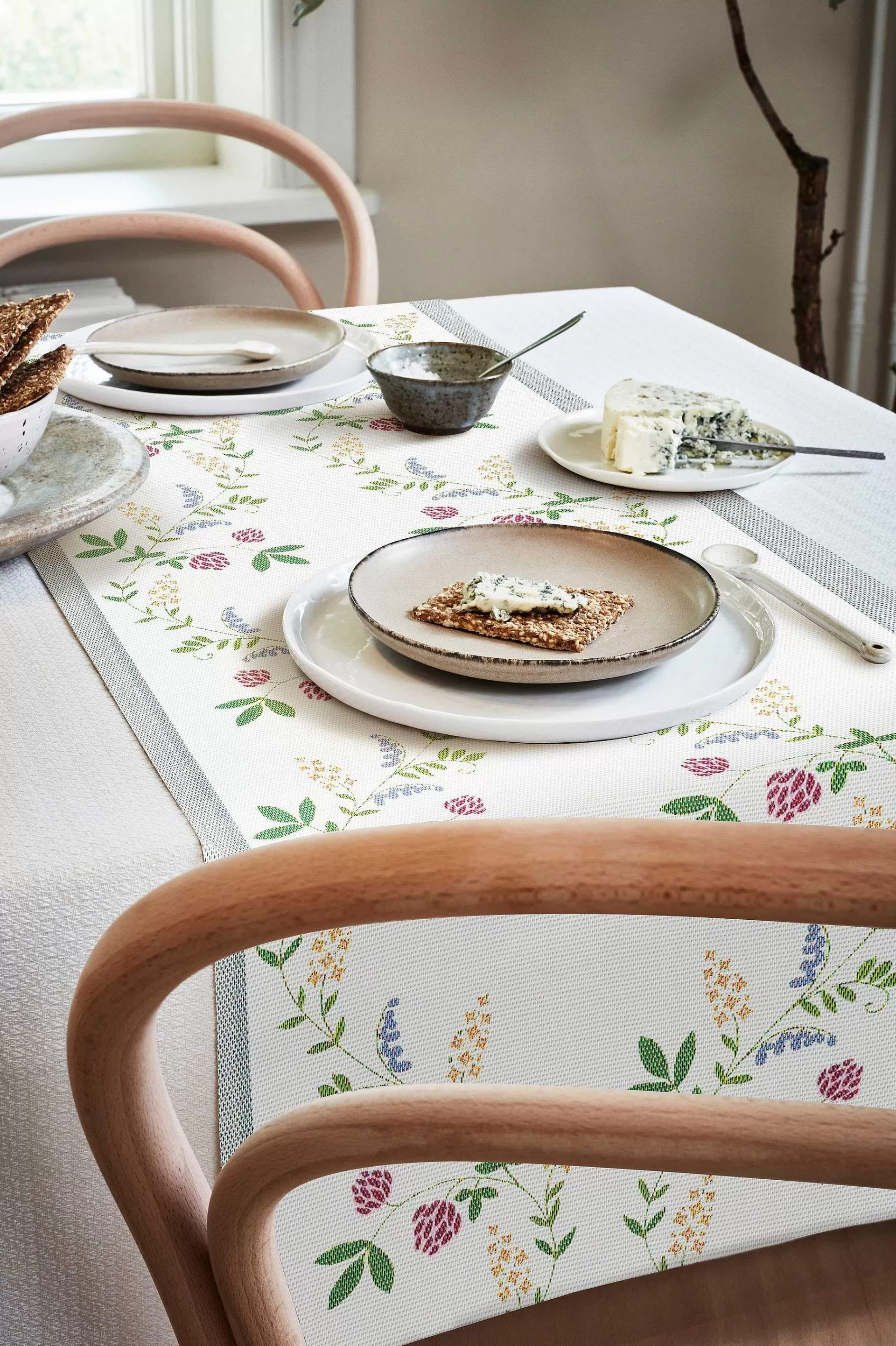 Ekelund Linneväveri Summer Flowers Loper