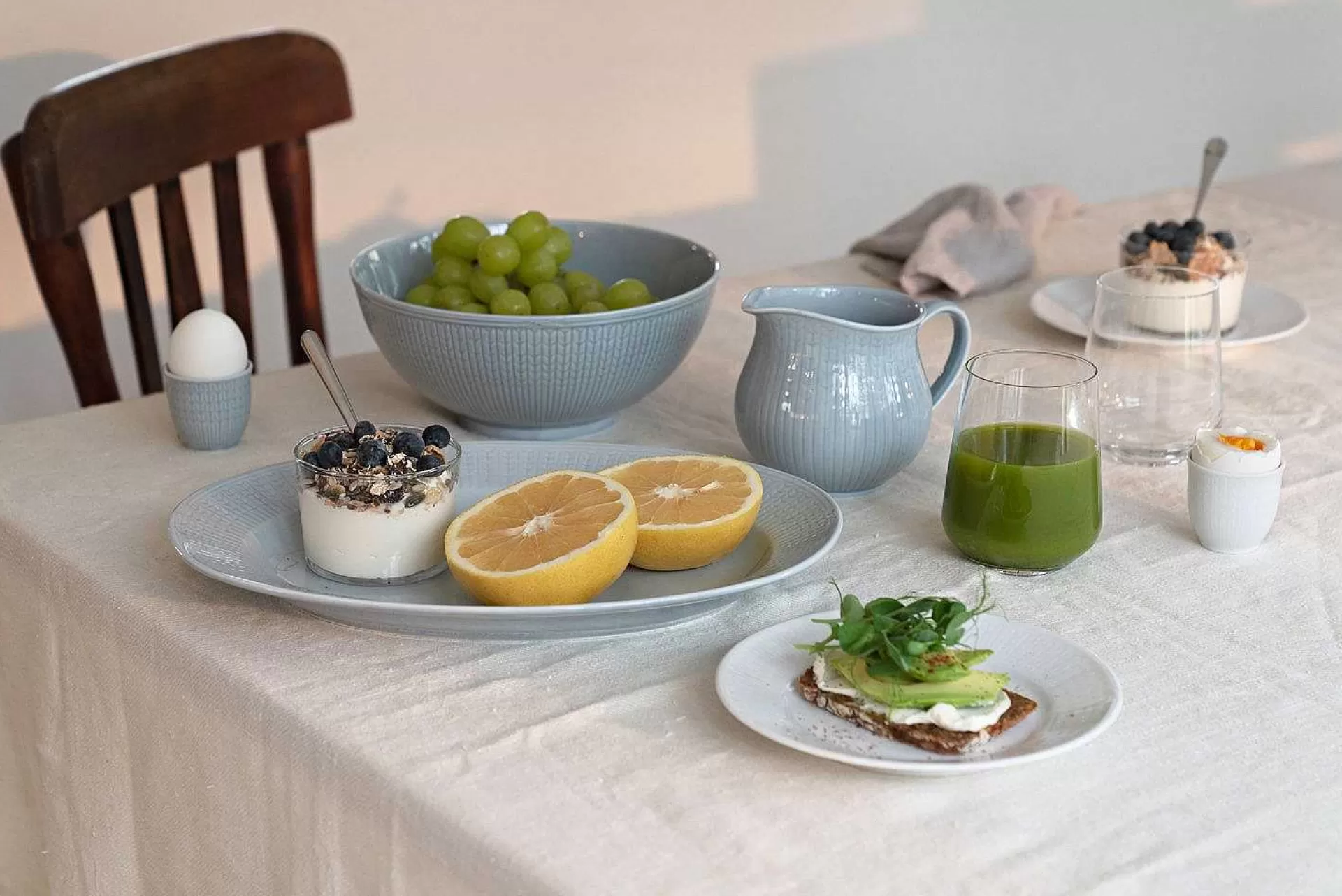 Rörstrand Serveringsfat*Swedish Grace Fat Oval 32 Cm