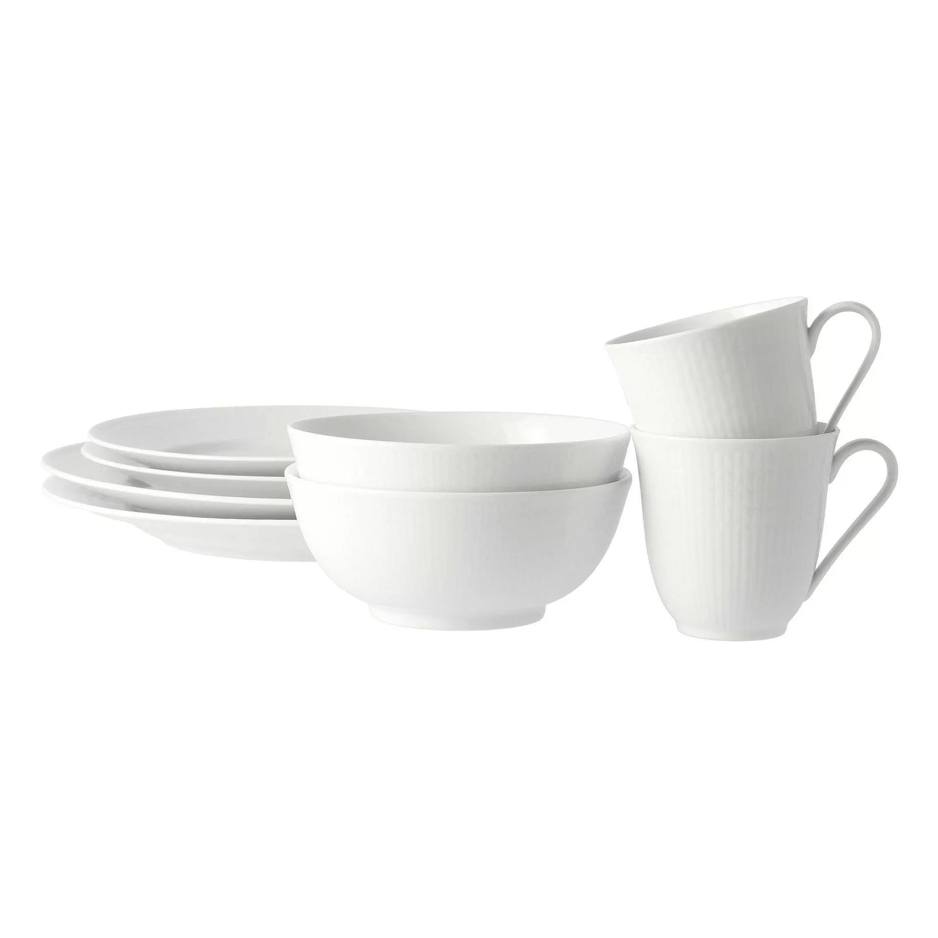 Rörstrand Servise & Startsett*Swedish Grace Startsett Sno