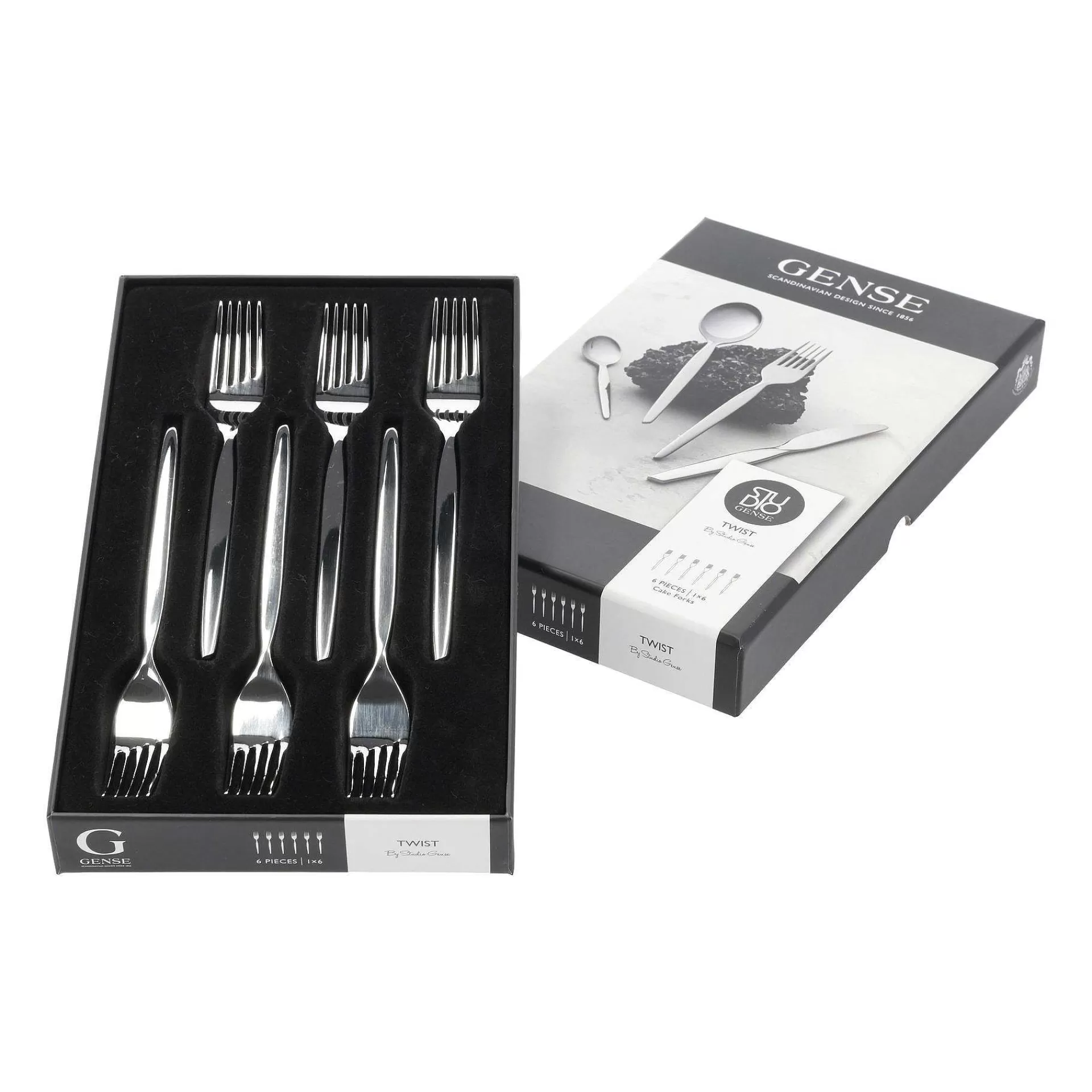 Gense Twist Kakegaffel 6-Pakning