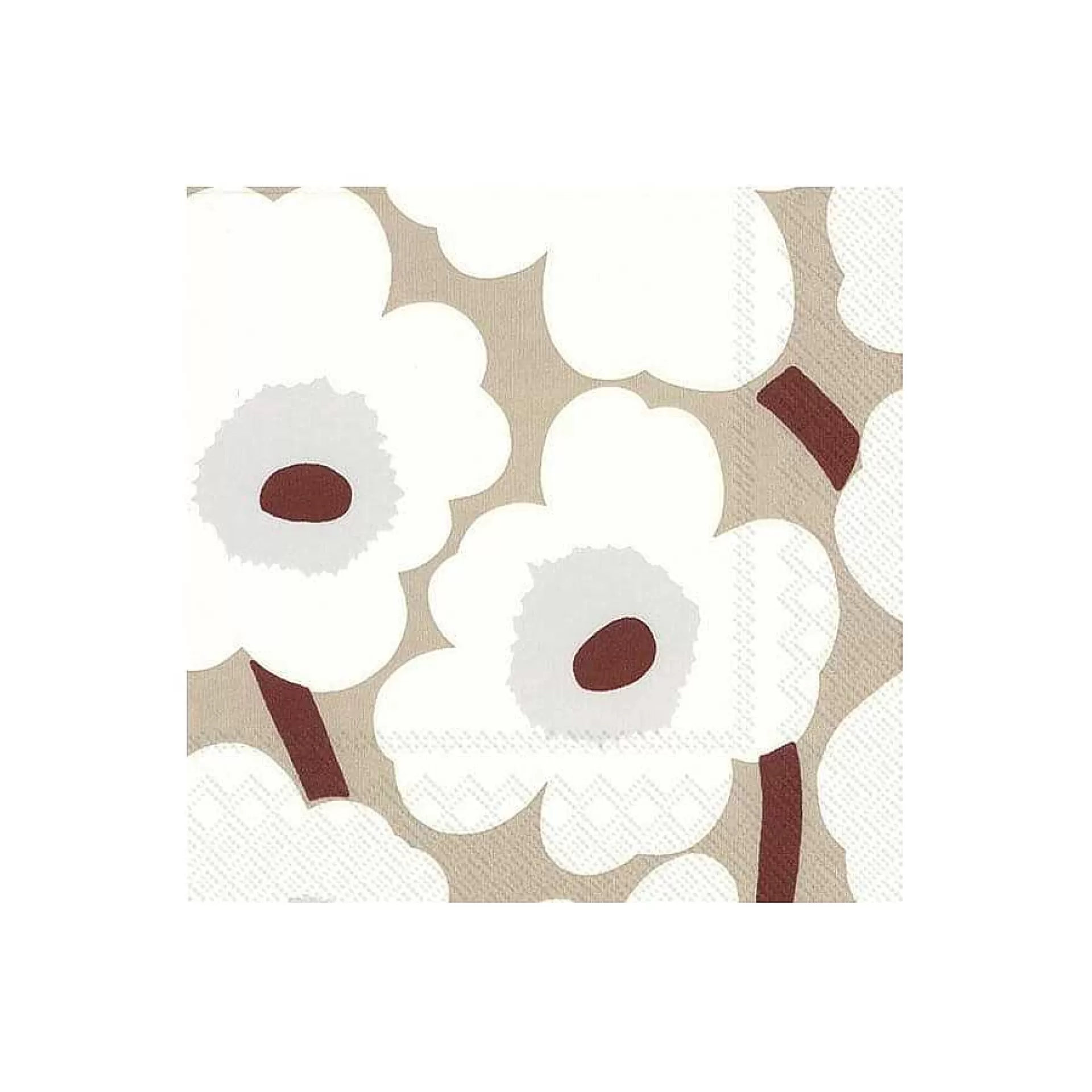 Marimekko Unniko Serviett 33X33 Cm 20-Pakning