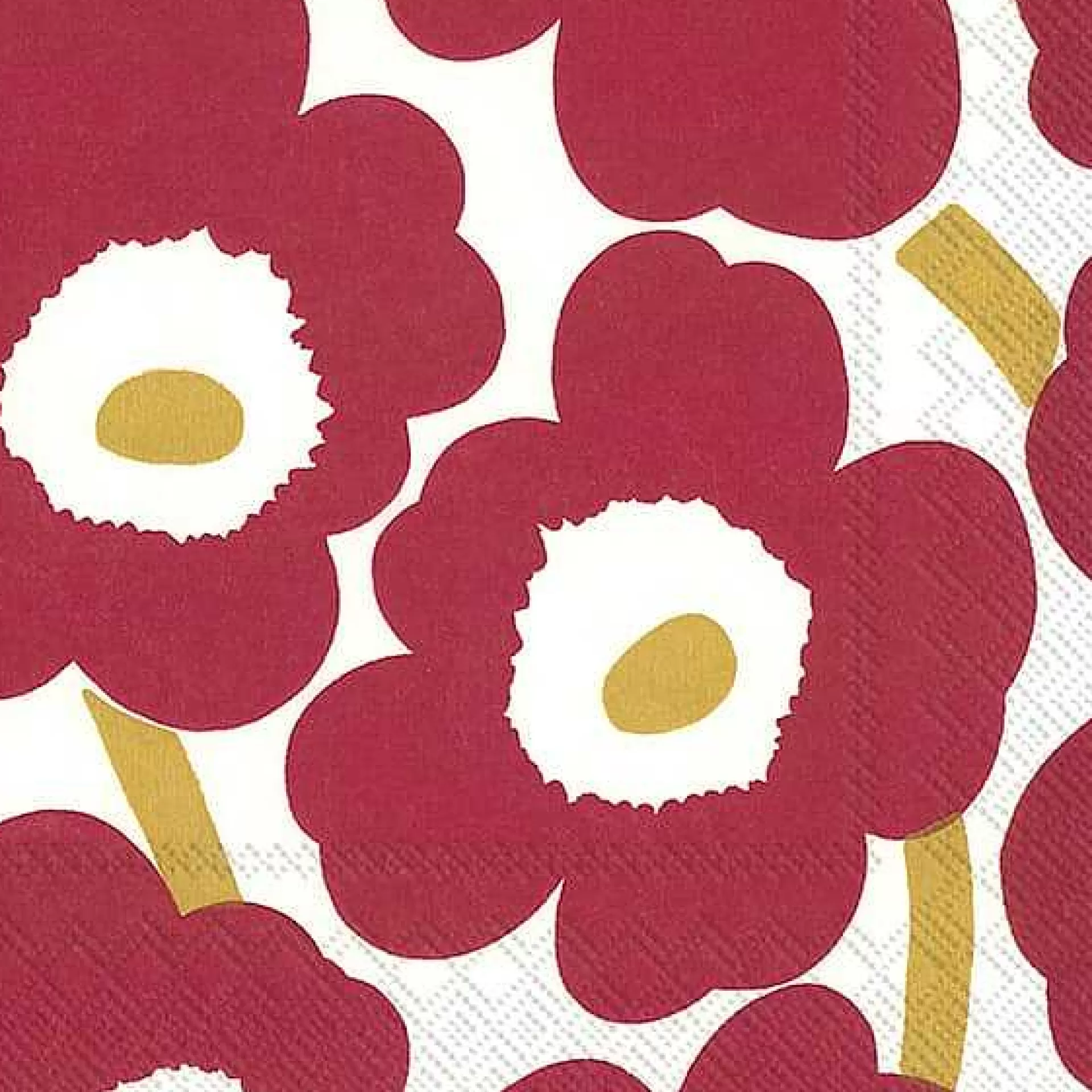 Marimekko Unniko Serviett 33X33 Cm 20-Pakning