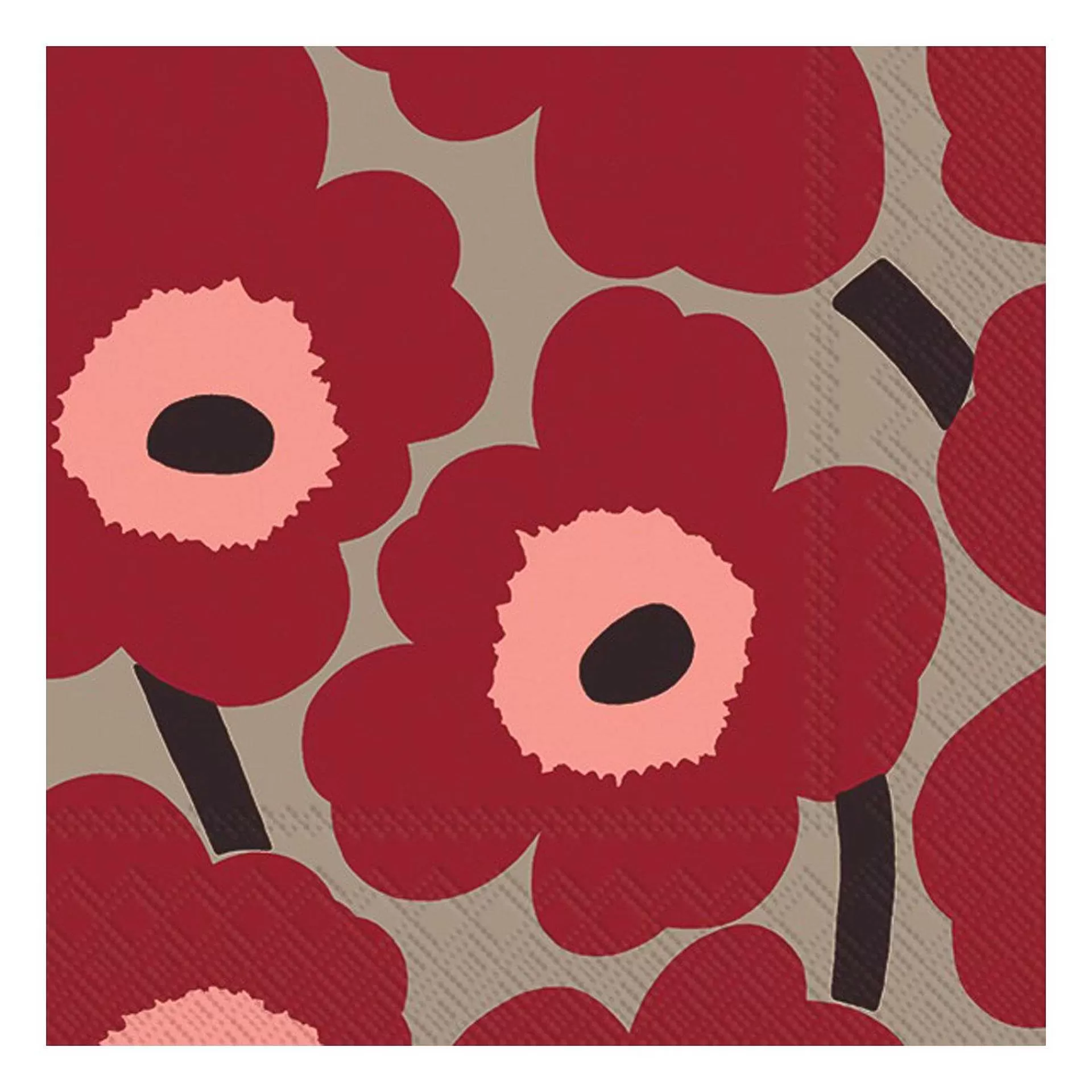 Marimekko Unniko Serviett 33X33 Cm 20-Pakning