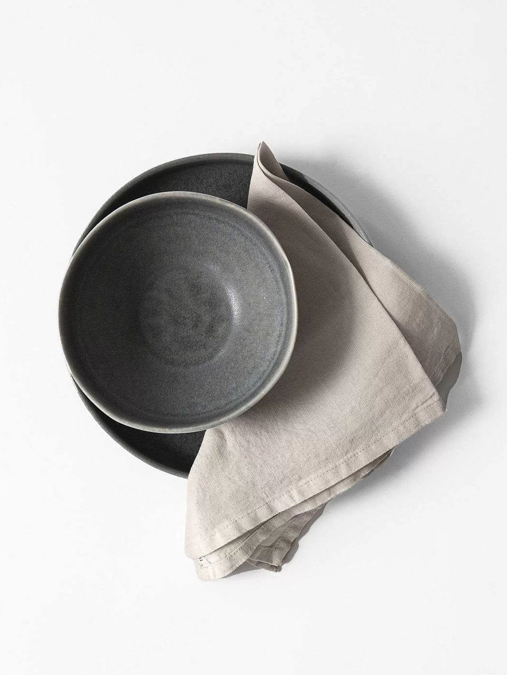 Tell Me More Washed Linen Stoffserviett 45 X 45 Cm