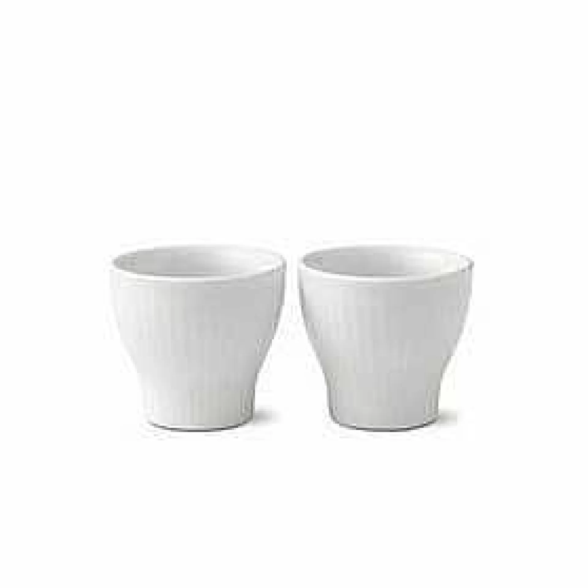 Royal Copenhagen Eggeglass*White Fluted Eggeglass 2-Pakn.