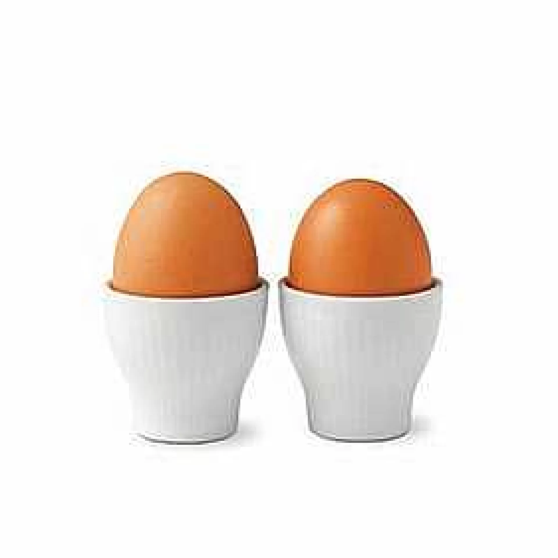 Royal Copenhagen Eggeglass*White Fluted Eggeglass 2-Pakn.