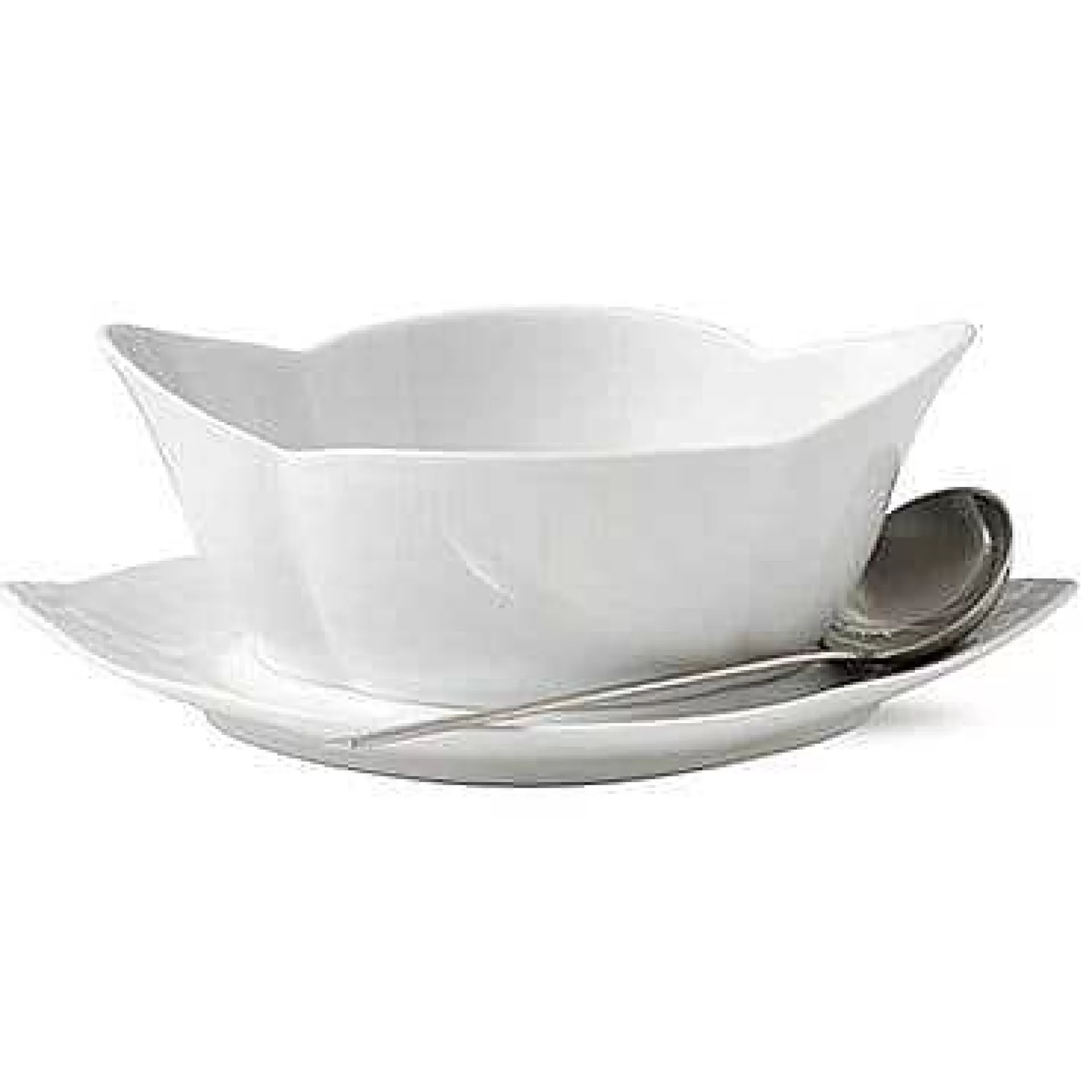 Royal Copenhagen Sausenebb & Sausekanner*White Fluted Sauseskal Med Skal