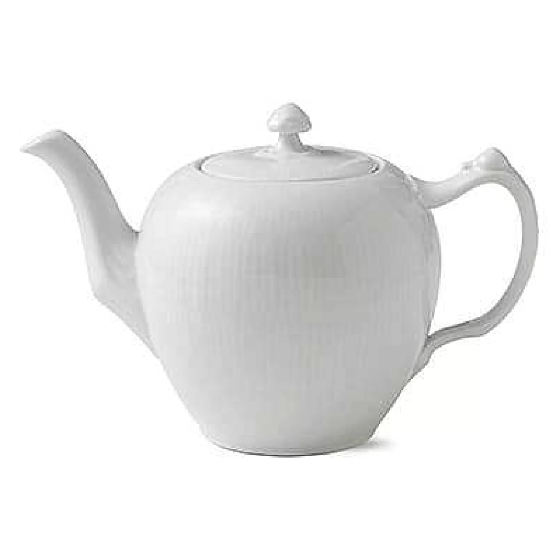 Royal Copenhagen White Fluted Tekanne