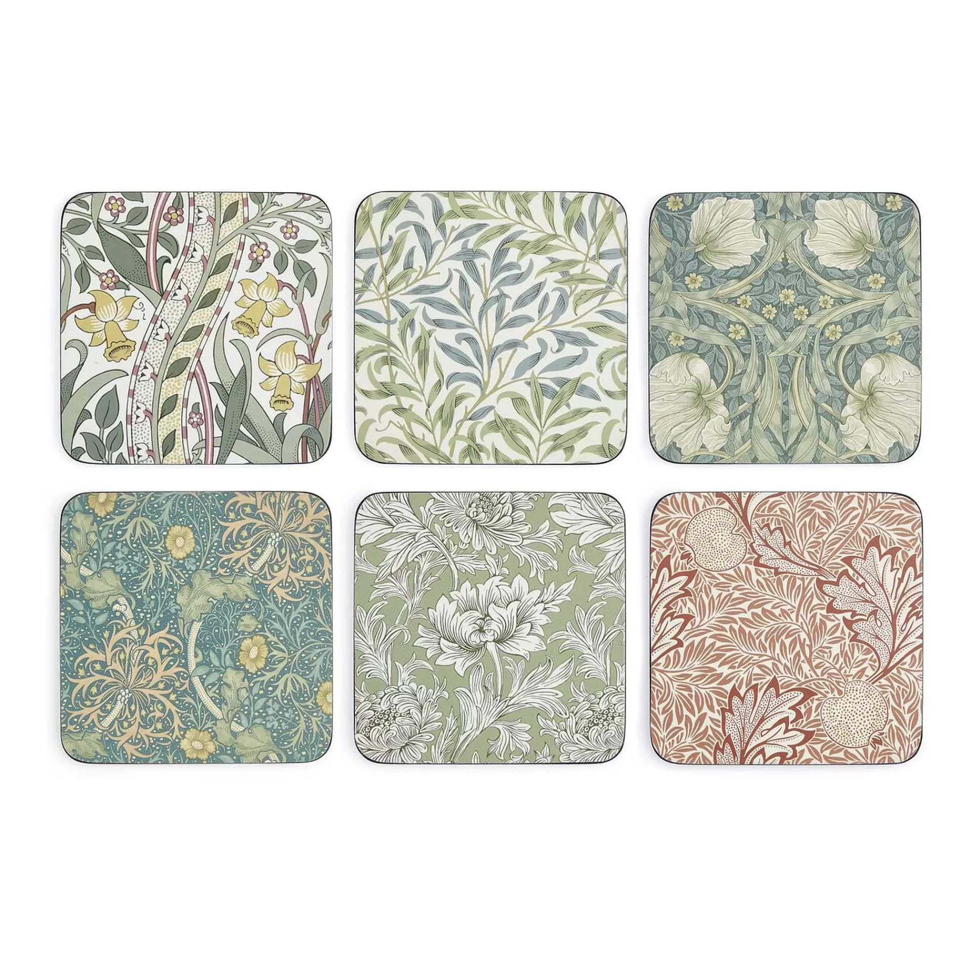 Pimpernel William Morris Glassunderlag 6-Pakning